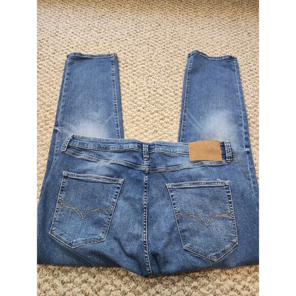 Guess Jeans Los Angeles Men's Vermont Slim 36x30 - Picture 3 of 11